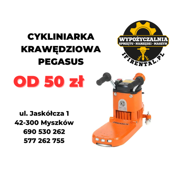 Cykliniarka krawędziowa PEGASUS 178mm kantówka